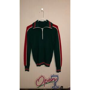 Christian Dior 1/4 zip wool sweater Small